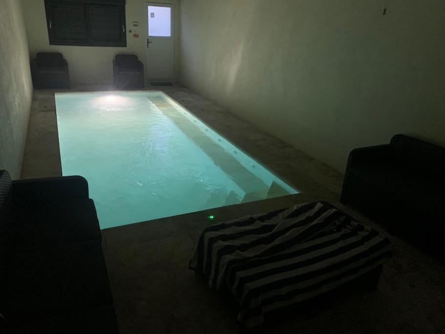 Villa Piscine/Spa Prive Interieur 33° Zoo De La Fleche 24H Du Mans エクステリア 写真